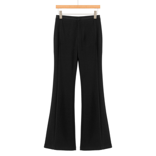 筷子腿拖地喇叭裤 599西湖阁老 花边腰修身 春装 623 文