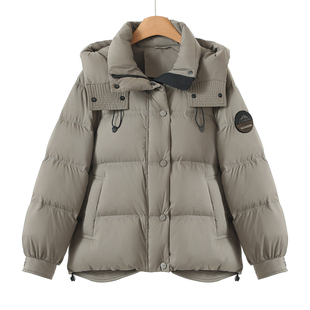 小个子显高挑饱满舒适抽绳连帽羽绒服626 冬装 西湖阁老 寇