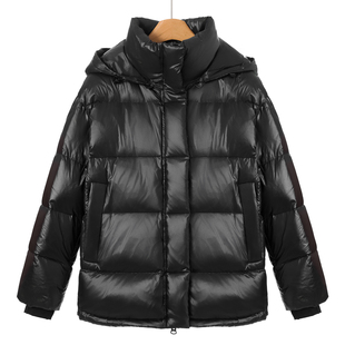 连帽可拆卸简约蓬松面包羽绒服779 冬装 300克充绒超厚款 涛