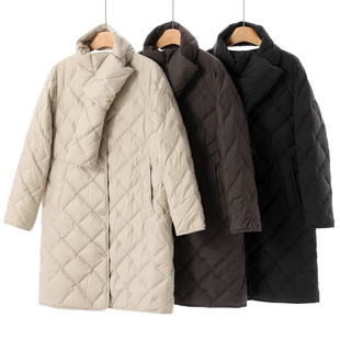 轻盈保暖送同色围巾薄羽绒服660 冬装 1699西湖阁老 熠