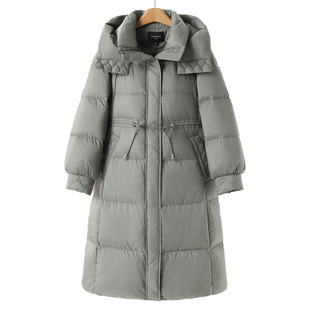 抽绳收腰过膝保暖连帽羽绒服666 冬装 2199西湖阁老 序