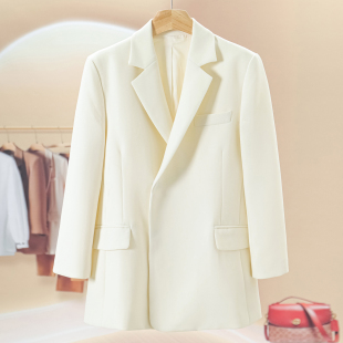 内里门襟扣半开叉西装 春装 外套JM751 隽 西湖阁老