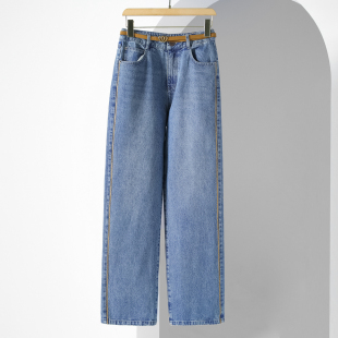 不过时送爱心头腰带显瘦牛仔裤 春季 706 栖 639西湖阁老