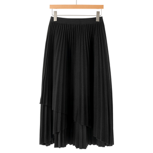 不规则大摆裙松紧百褶半身裙013 冬装 699西湖阁老 熠