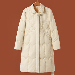 皮质袢扣翻领轻盈薄羽绒服017 冬装 1599西湖阁老 熠