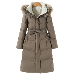 貉子毛领罗纹束口袖 冬装 羽绒服269 真情 2699西湖阁老