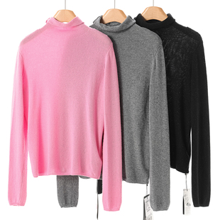 41%绵羊毛 轻盈保暖羊绒打底衫 4%山羊绒 冬装 711 莫Y 699