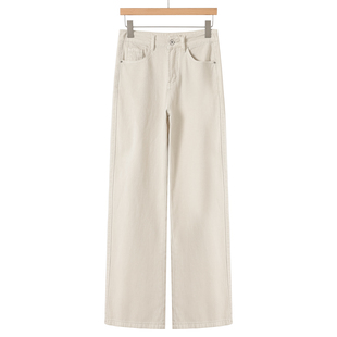 高挑垂感透气全棉阔腿拖地牛仔裤 春装 730 兰 539西湖阁老