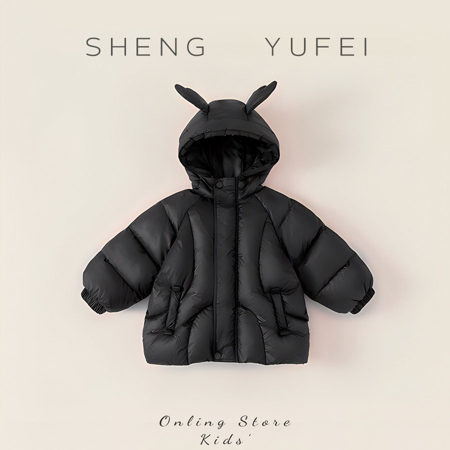 新品儿童羽丝服时尚洋气防寒服冬