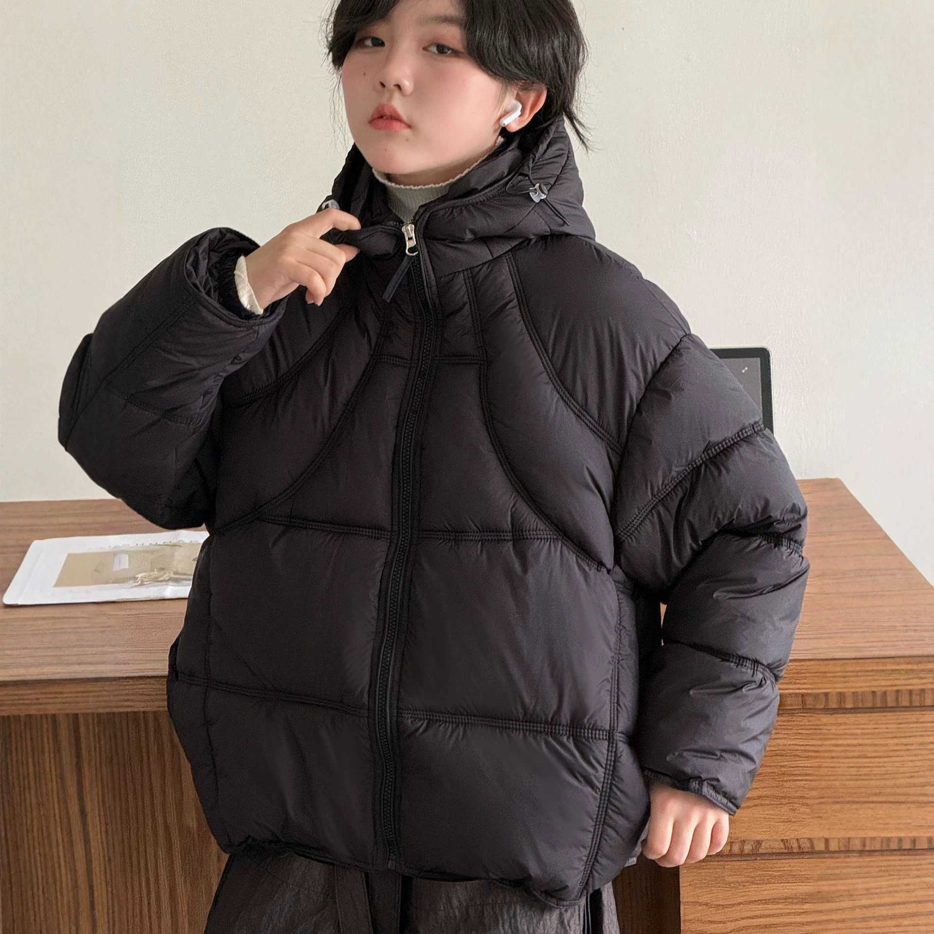 冬季儿童短款棉服男童女童韩版宽