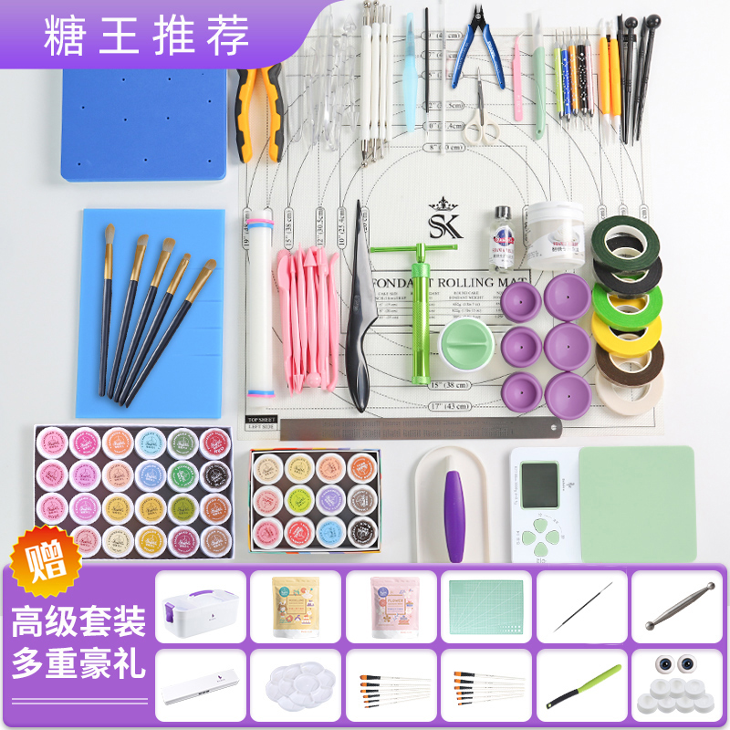 人偶雕刻风捏塑制作工具新手翻糖