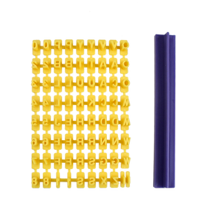 26英文字母数字饼干压模印章家用生日节日爱心切装饰DIY烘焙工具
