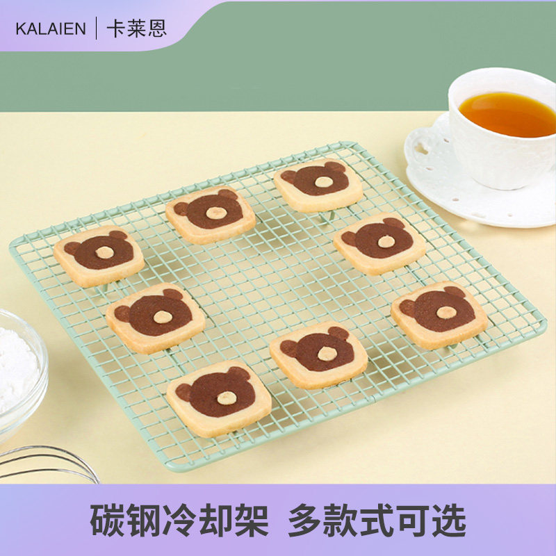 烘焙蛋糕冷却架加厚加密型不粘晒网慕斯戚风蛋糕家用淋面晾架工具