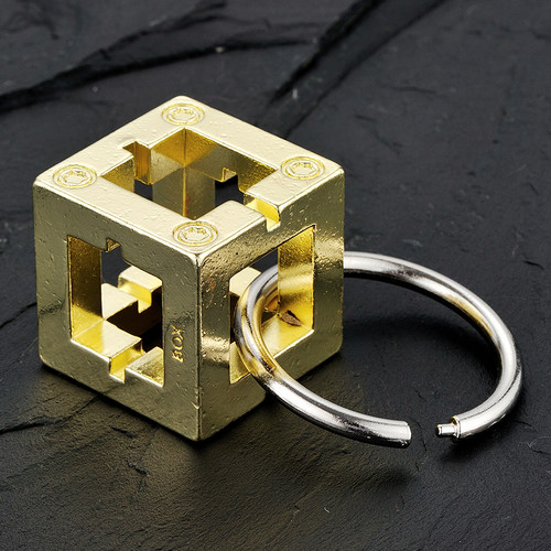 箱PUZZLE合金解环解锁益智玩具