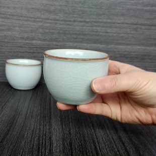 陶瓷心经杯子主人杯寺院禅堂佛堂参禅茶杯喝水杯具茶盅茶具摆件