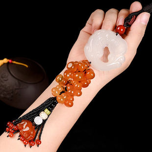 幼赞贝贝汽车挂件车载吊坠男士高档车子玉石貔貅车内吊饰小车上保