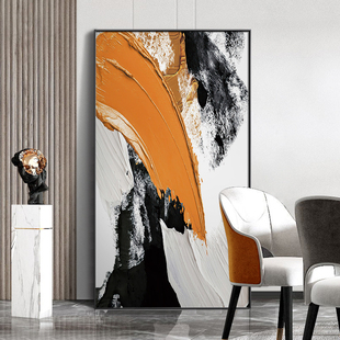 玄关装饰画走廊过道尽头入户正对门壁画轻奢高档客厅背景墙挂画