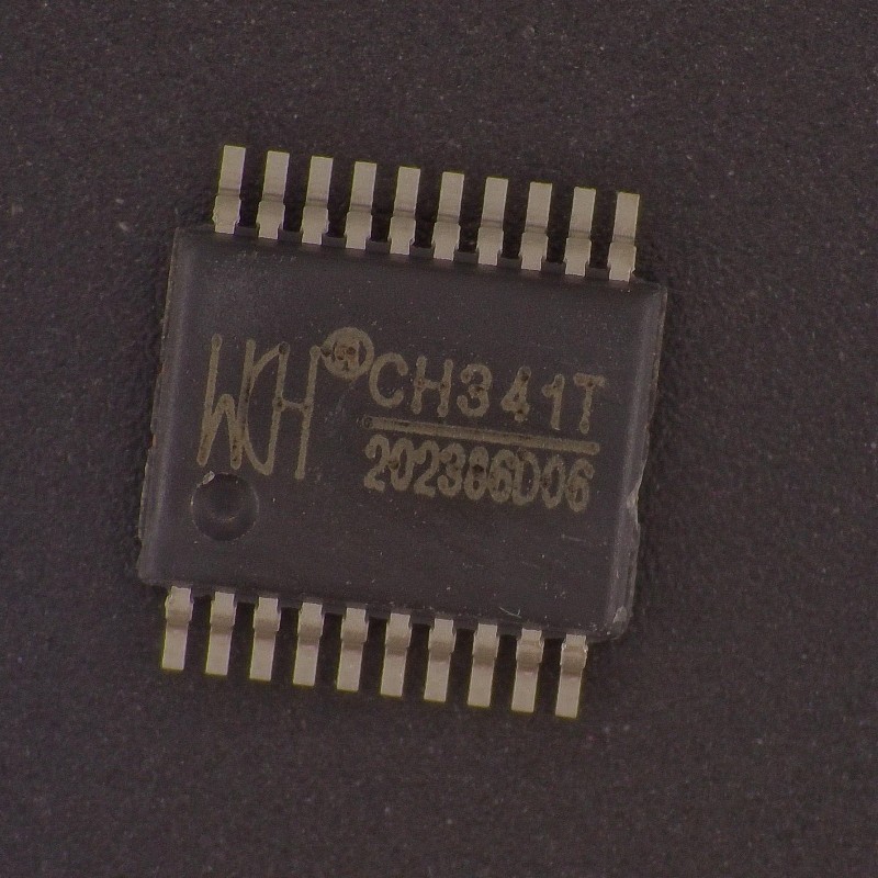 原装正品 CH341T 封装SSOP20 全新进口 USB转换芯片 现货可直拍