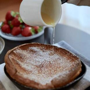 日本进口野田珐琅迷你奶锅搪瓷融化巧克力黄油锅单柄泼热油小锅