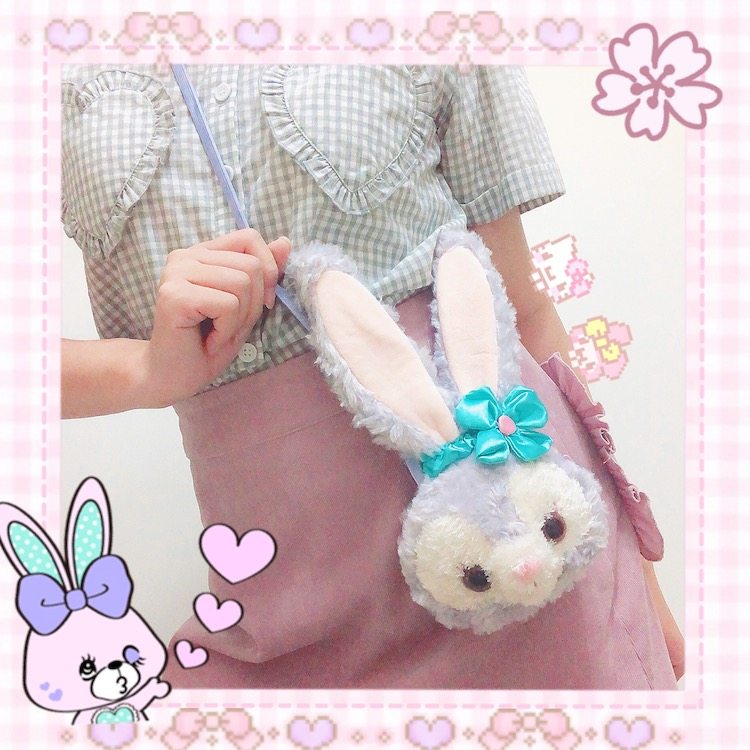 包邮史黛拉兔星黛露达菲熊卡包斜挎包可爱零钱包lolita痛包jk背包,模玩/动漫/周边/娃圈三坑/桌游,动漫背包/钱包/箱包,淘宝优惠券,粉丝福利购,淘宝优惠卷