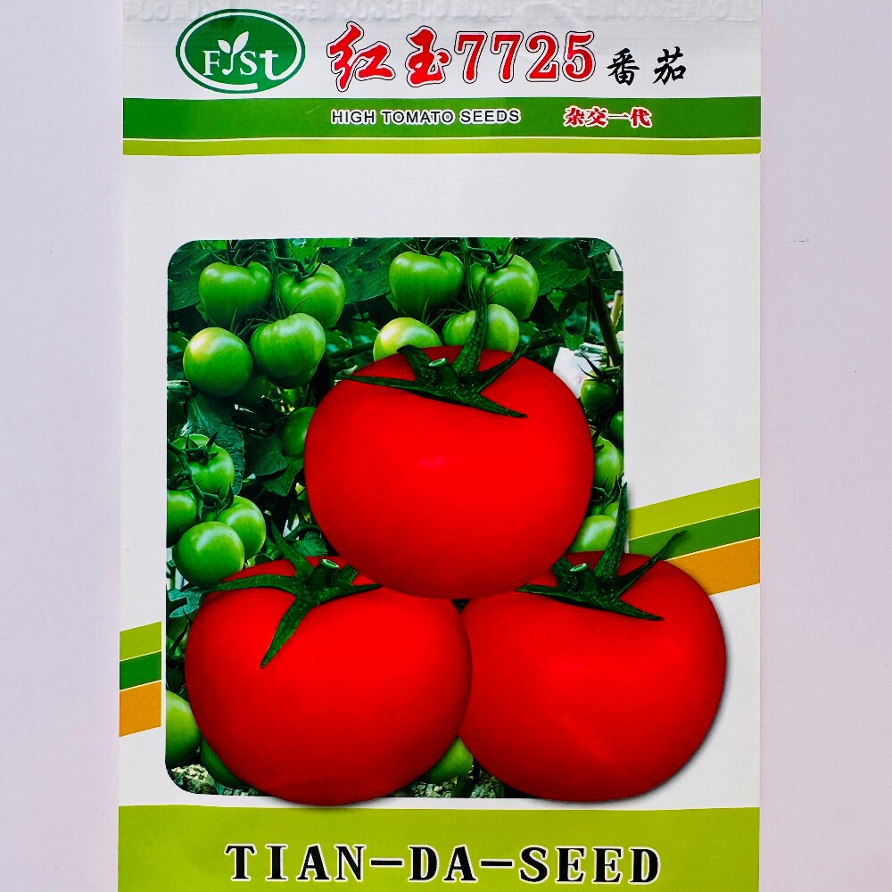 福斯特种苗红玉7725大红番茄种子高圆大果杂交西红柿种籽无限生长