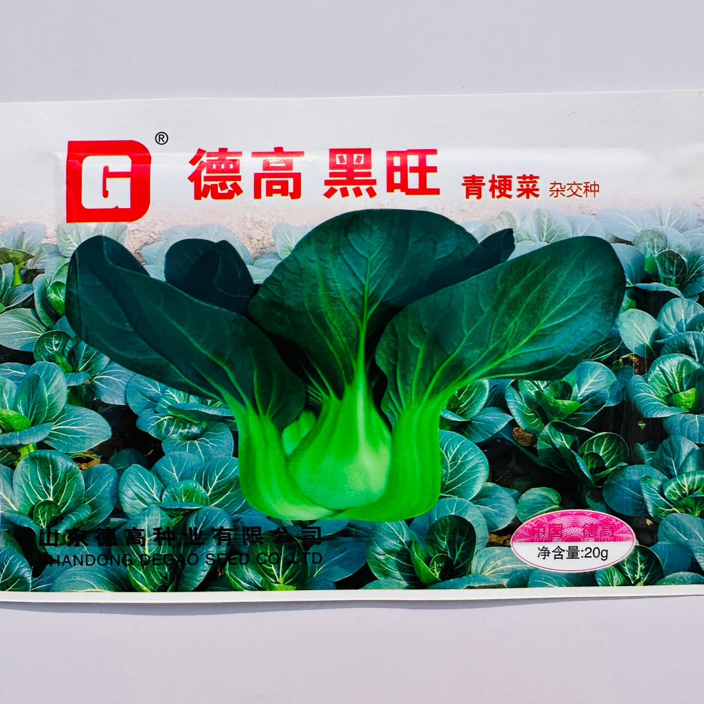 德高黑旺青梗菜种子高产抗病耐热耐寒农家菜园家庭种植蔬菜种子籽