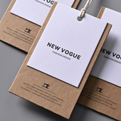 店挂牌订做男女装 吊牌定做女装 logo标签定制服装 价格标吊卡订制