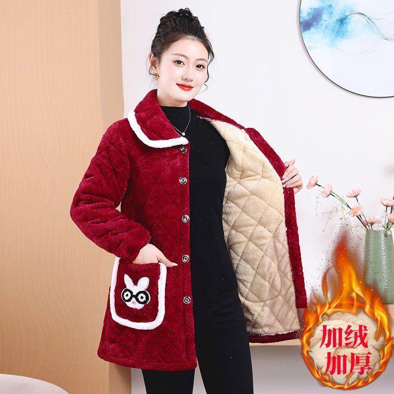 四川省省服加棉罩衣女外穿冬季新款加绒加厚保暖厨房长棉衣裙时尚,家庭/个人清洁工具,围裙,淘宝优惠券,粉丝福利购,淘宝优惠卷