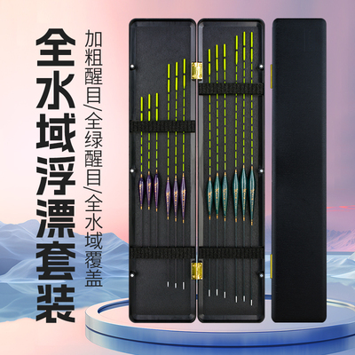 阴天尾加粗醒目纳米鱼漂野钓混养高灵敏抗风浪抗走水鲫鲤鱼浮标漂