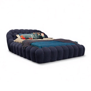 意式 bobois罗奇堡床 极简泡泡床bubble网红主卧大床意大利roche