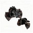 复古百搭高级感花朵闪钻抓夹碎发夹发饰7cm 法式 繁花