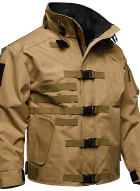 户外防风仿水阔型冲锋衣功能性夹克登山耐磨外套Hardshell jacket