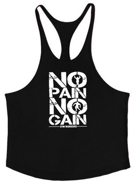 NPNG 健身工字背心男 跨栏无袖运动训练健美细肩带锻炼背心 代发