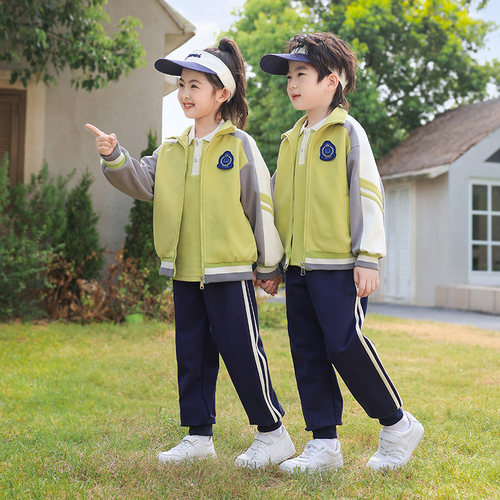 幼儿园服春秋款套装小学生