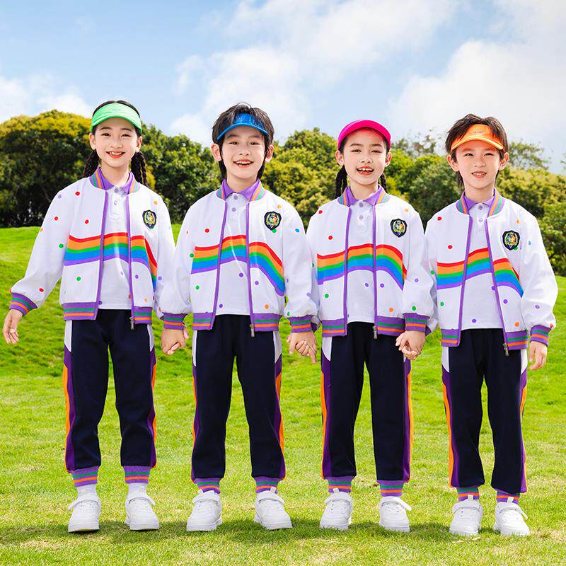 校服套装小学生棒球春秋三