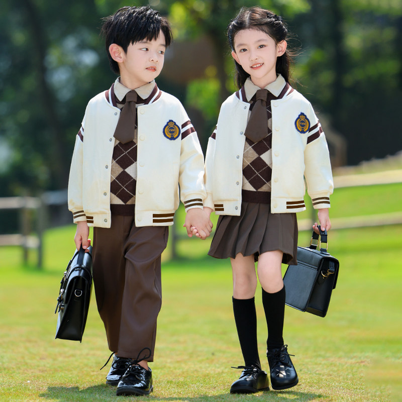 英伦学院风儿童班服幼园春