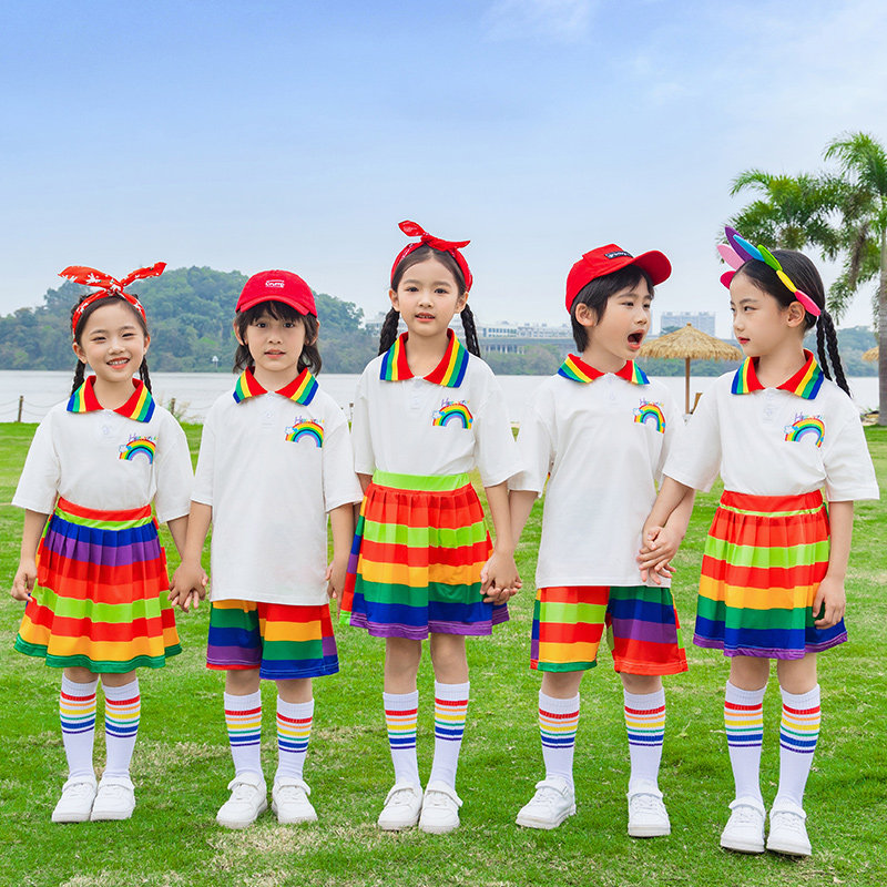 小学生校服夏季班套装儿童