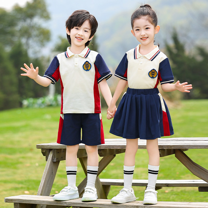小学生校服英伦院风毕业季