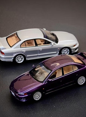 Bliss Mold1:64三菱galant戈蓝八代VR4合金汽车模型仿真汽车模型