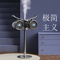 智能語(yǔ)音變頻加濕雙頭循環(huán)風(fēng)扇
