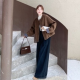 【现货现货】【主推款]2025冬季毛呢外套短款B101-1025-P175-K268，女装毛呢外套，浙宝101