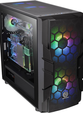 Tt机箱Commander C32 C34C36双20ARGB风扇ATX主板360水冷台式机箱