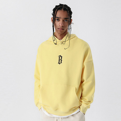 【蔡徐坤同款】BONELESS 帽衫潮牌美式连帽卫衣重磅简约宽松上衣