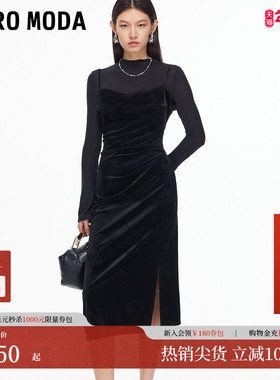 Vero Moda连衣裙女2025冬季新款收腰套装设计连衣裙32547D003