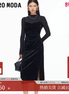 Vero Moda连衣裙女2025冬季新款收腰套装设计连衣裙32547D003