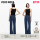 Moda牛仔裤 休闲高腰显瘦百搭蝴蝶结直筒裤 2026春季 韩式 新款 Vero