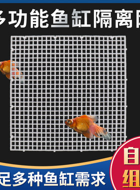 鱼缸隔离网水族隔网沼泽过滤