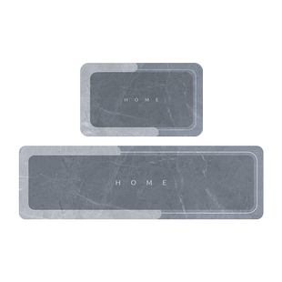 厨房地垫门口硅藻泥吸水防滑防油可擦免洗耐脏长条沥水脚垫子l型