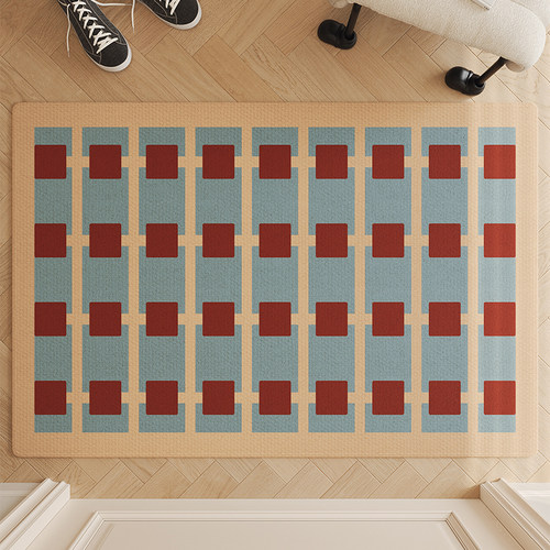 复古入户门地垫进门地毯门口家用门垫防滑客厅高级玄关脚垫可裁剪