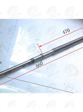 南通科技X632A万能铣床床鞍横向进给丝3杆T32*6